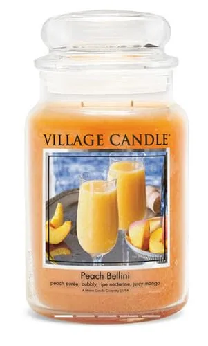 Peach Bellini Large Jar, 21.25 oz, product photograph