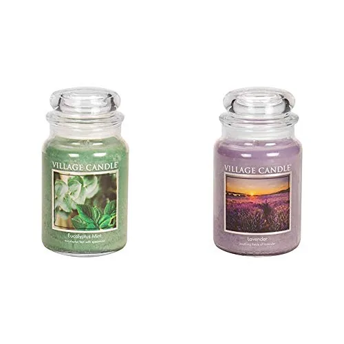 Eucalyptus Mint and Lavender Large Jar, 21.25 oz, product photograph