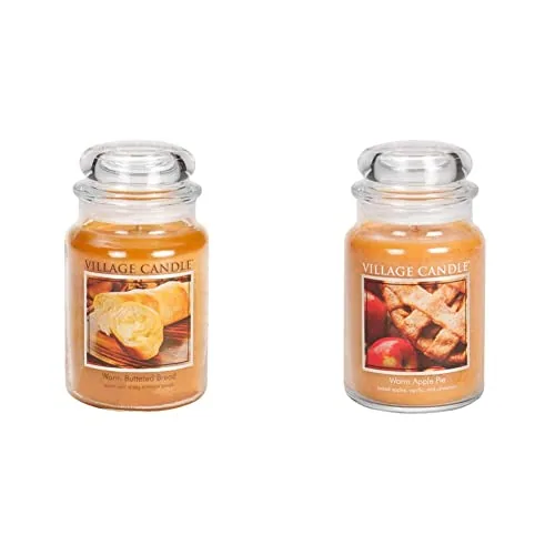 Warm Buttered Bread and Warm Apple Pie Large Jar, 21.25 oz, product photograph
