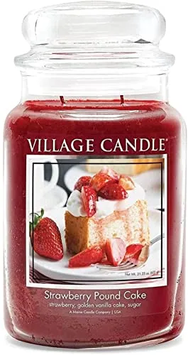 Strawberry Pound Cake Large Jar, 21.25 oz, product photograph