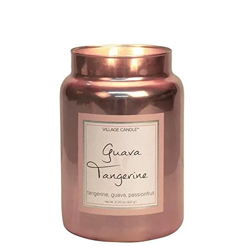 Guava Tangerine 26 oz Metallic Large Jar, 26 oz, product photograph