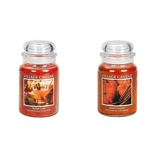 Spiced Pumpkin and Mulled Cider Large Jar, product photograph