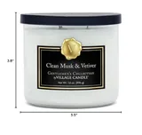Photograph 5 of Clean Musk & Vetiver Bowl, 14 oz