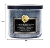 Photograph 6 of Leather & Musk Noir Bowl, 14 oz